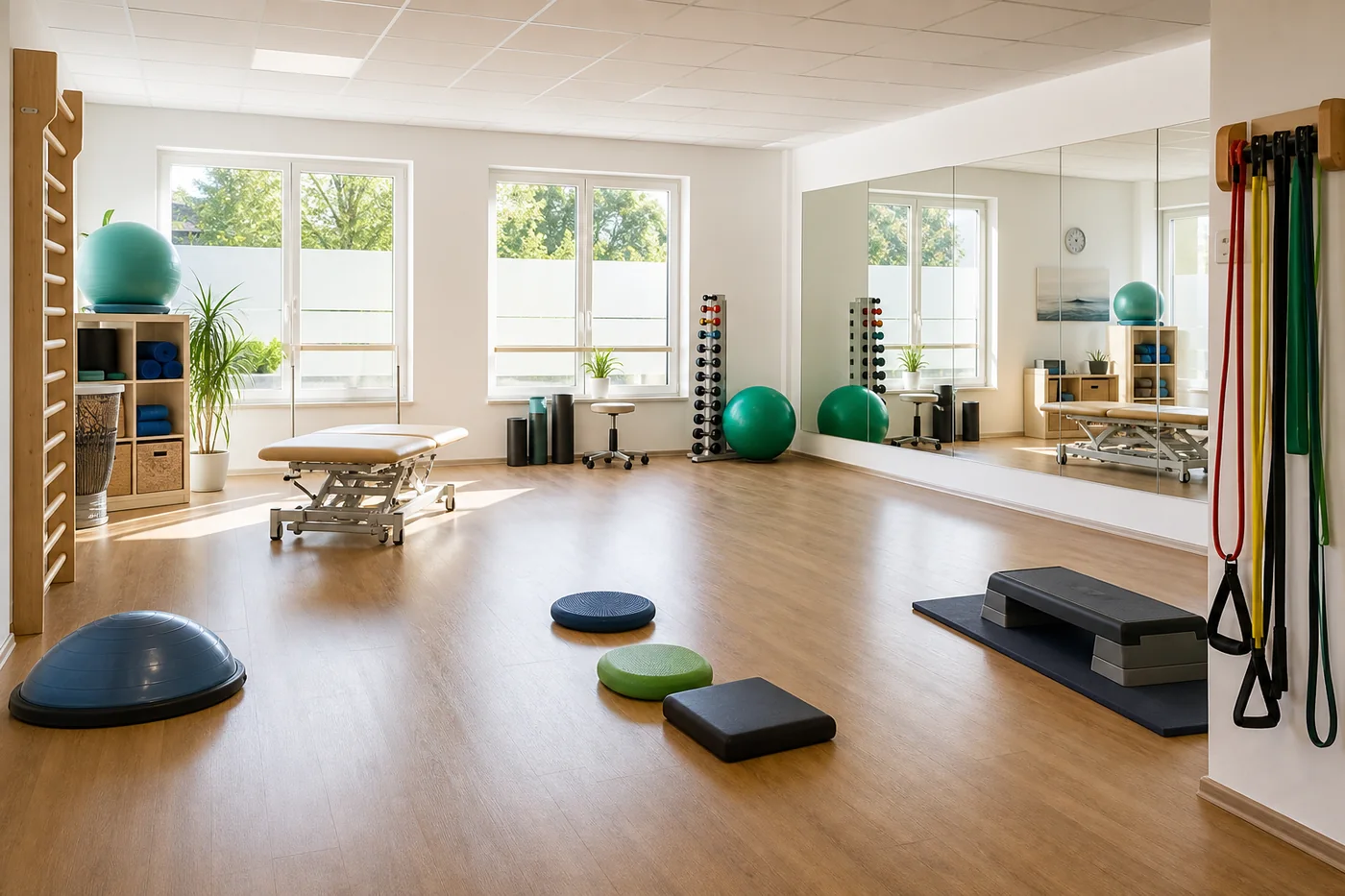 Trainingsbereich Physiotherapie